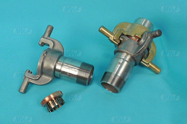 Гайка РОТ Ду40 с резьбовым штуцером NPT1,5