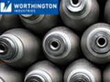 Поступление на склад баллонов Worthington